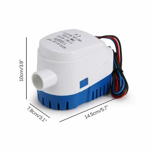 12V Automatic Submersible Bilge Pump-1