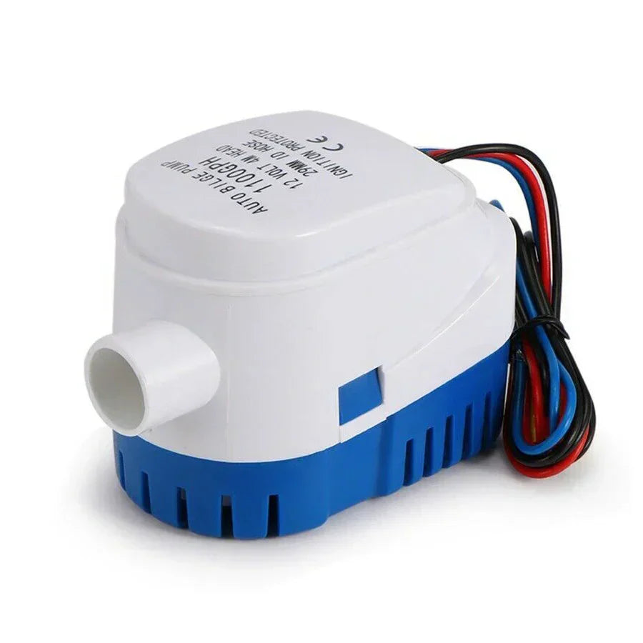 12V Automatic Submersible Bilge Pump-0