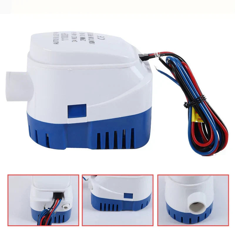 12V Automatic Submersible Bilge Pump-3
